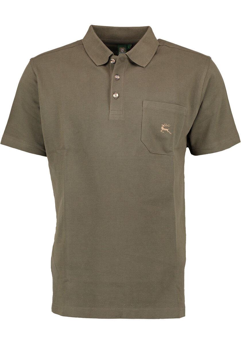 

Поло OS Trachten Niwio, цвет khaki/schlamm