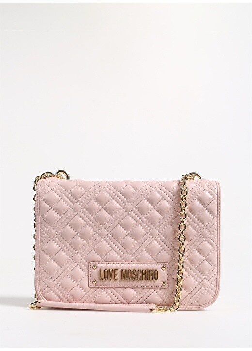 

Бежевая женская сумка через плечо Love Moschino
