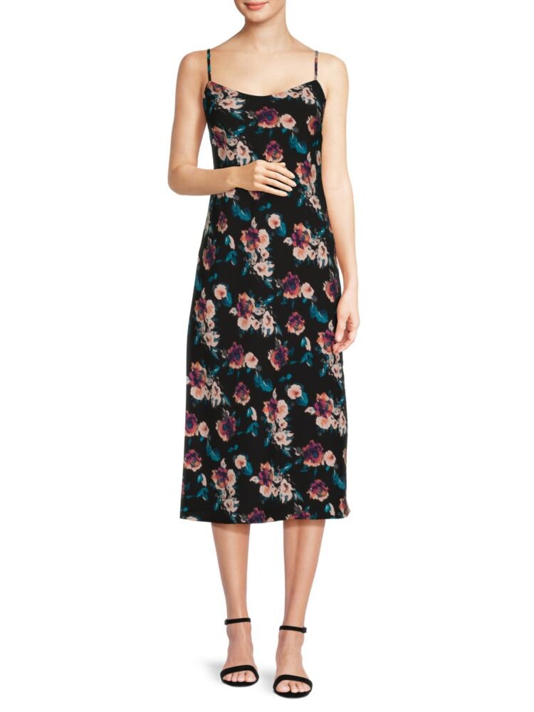 

Однотонное платье-комбинация Bobeau, цвет Teal Berry