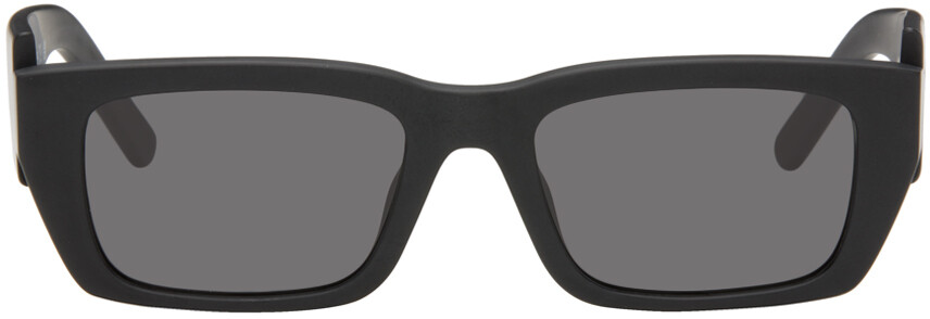 

Черные солнцезащитные очки на ладони Palm Angels, цвет Matte black/Dark grey