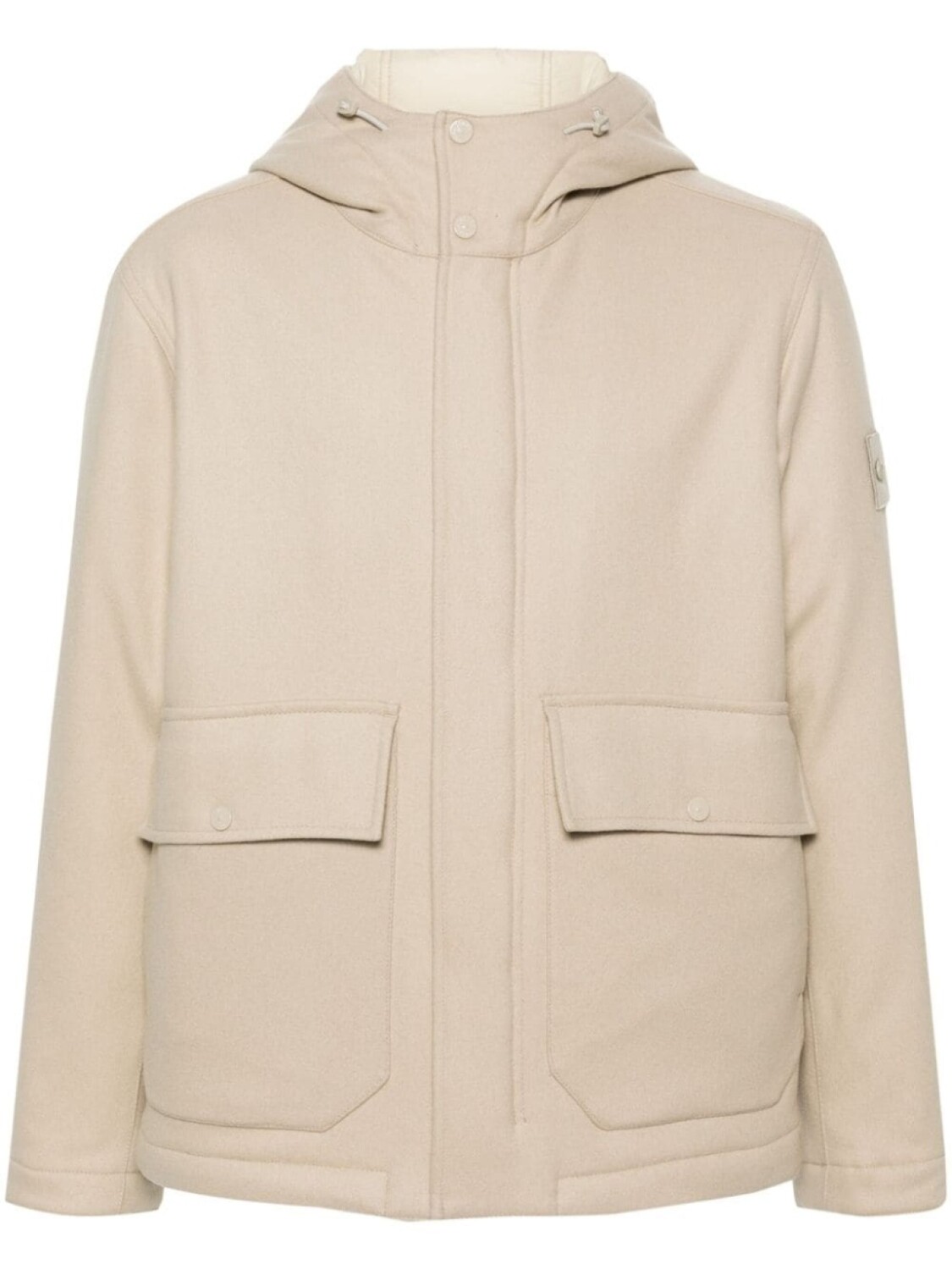 

Stone Island куртка с капюшоном «Компас», нейтральный цвет