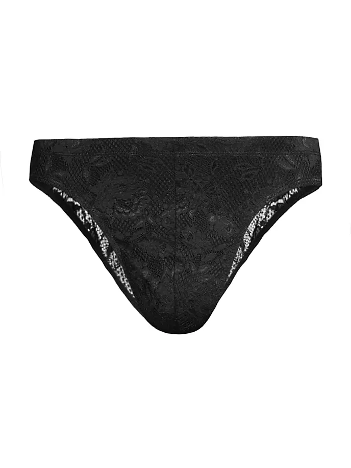 

Классические кружевные стринги Never Classic Cosabella, черный
