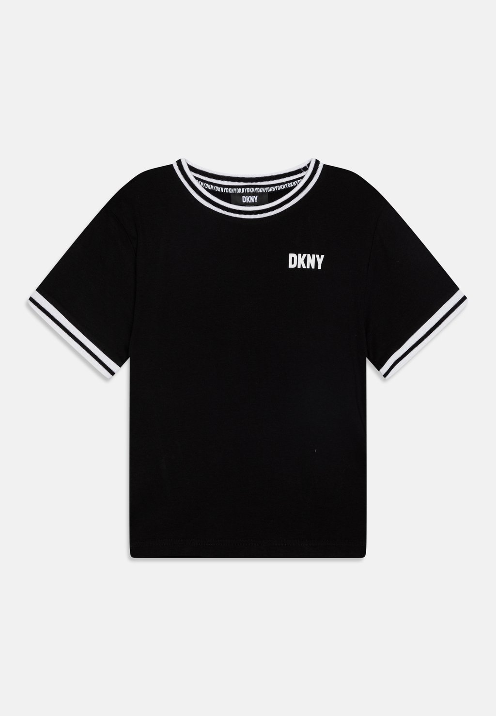 Футболка с принтом SHORT SLEEVES TEE DKNY, цвет black футболка с принтом short sleeved dkny цвет black