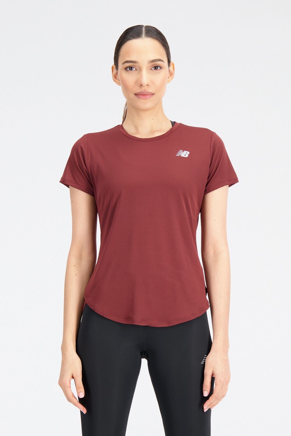 

Ускоренная футболка с коротким рукавом New Balance, красный
