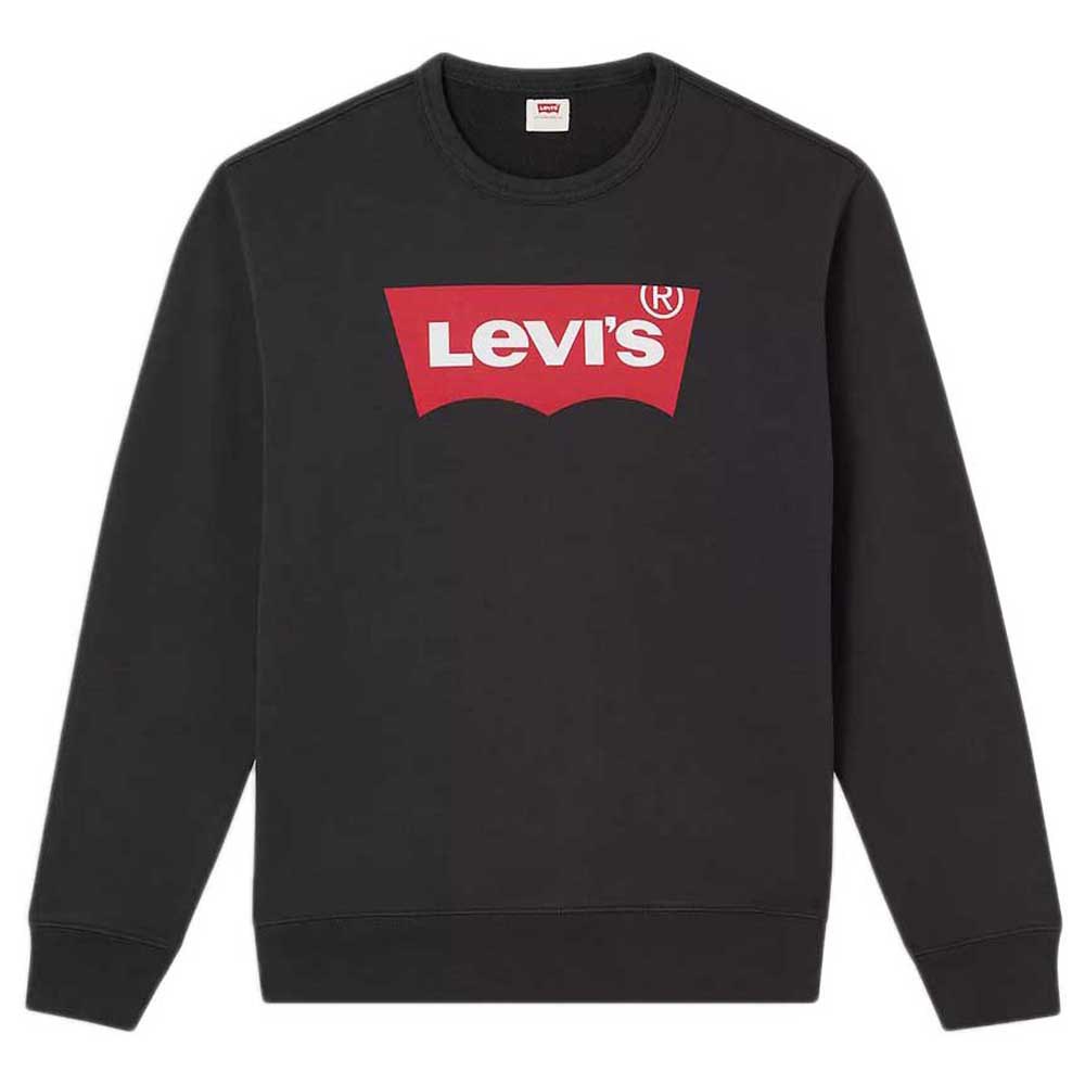 футболка levi s размер s черный Толстовка Levi´s Graphic Crew, черный