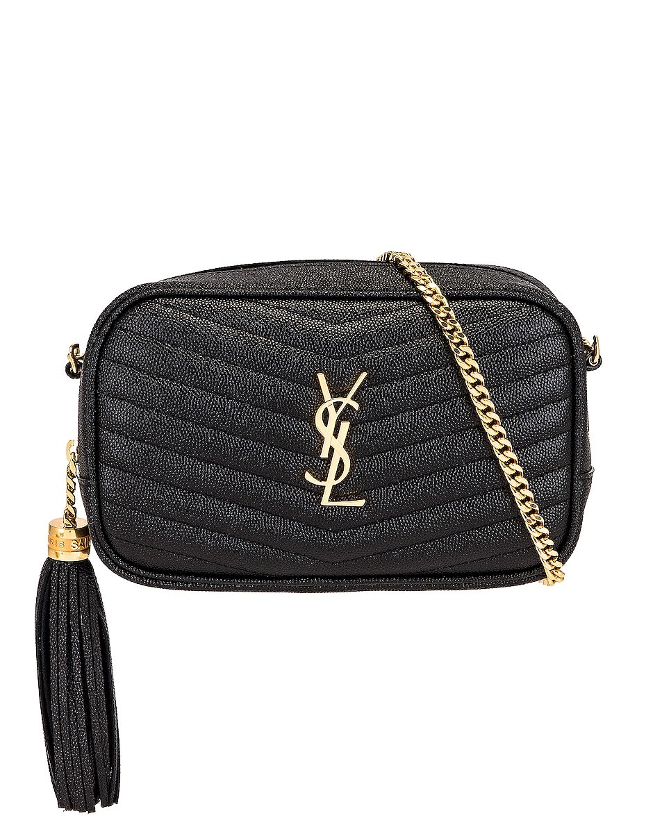 

Сумка Saint Laurent Mini Lou Chain, неро