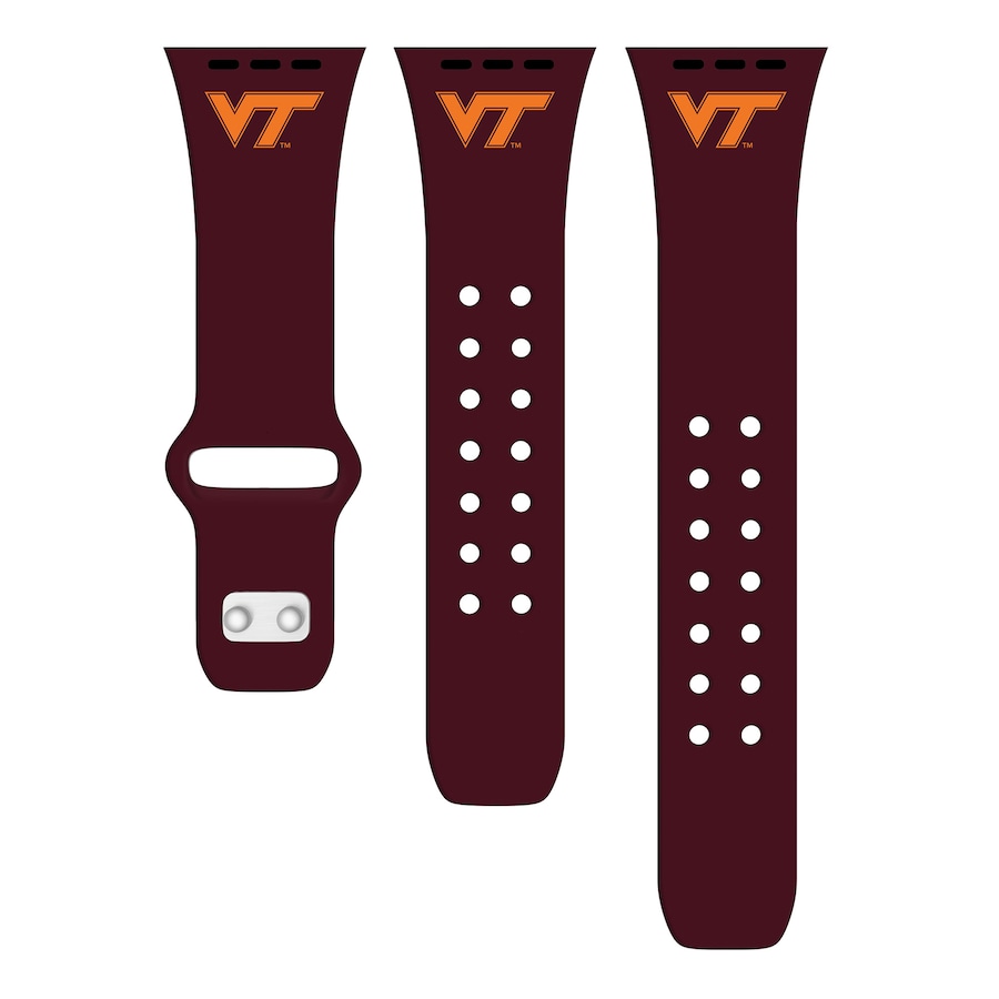 

Ремешок для часов Affinity Bands Virginia Tech Hokies, бордовый