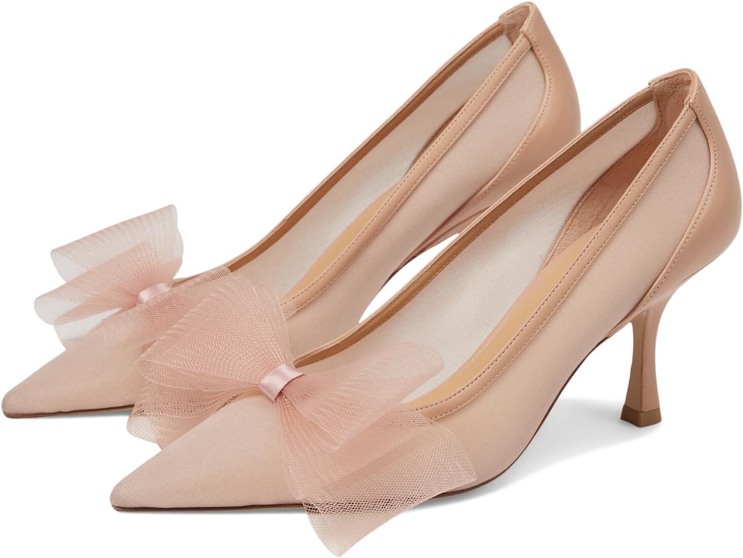 

Туфли Stuart Weitzman Blushing Bow 75 Pump, цвет Ginger