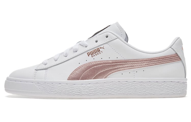 

Puma Basket Classic Белый металлик/Розовое золото
