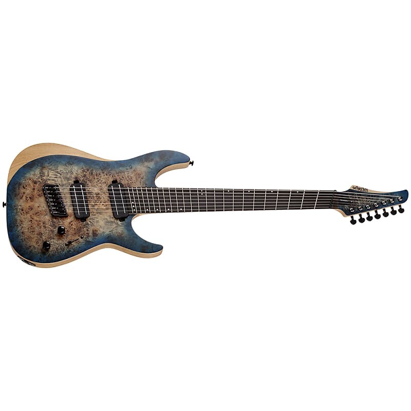 

Электрогитара Schecter Guitars 1510 Reaper-7 Multiscale Electric Guitar, Satin Sky Burst