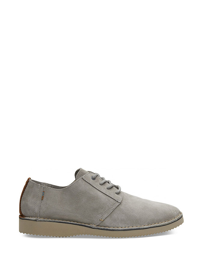 

Туфли на шнуровке TOMS, серый