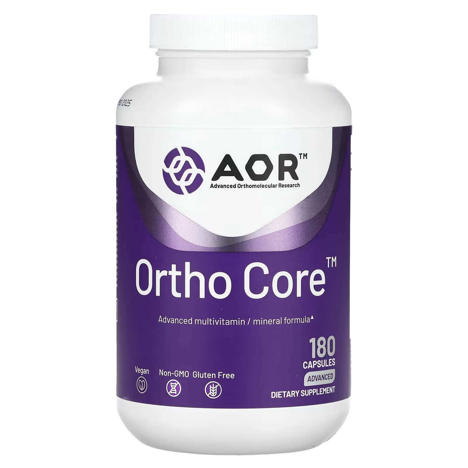 цена Орто Core 180 капсул Advanced Orthomolecular Research AOR