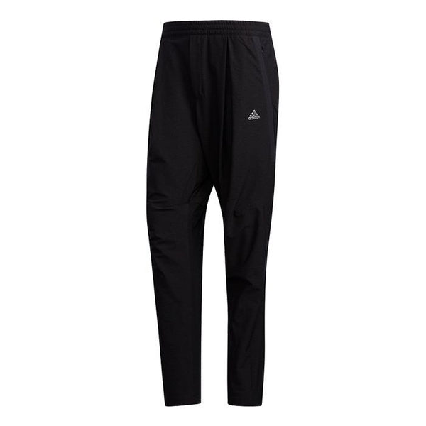 Брюки adidas Sports Running Training Breathable Casual Long Pants Black, черный цена и фото