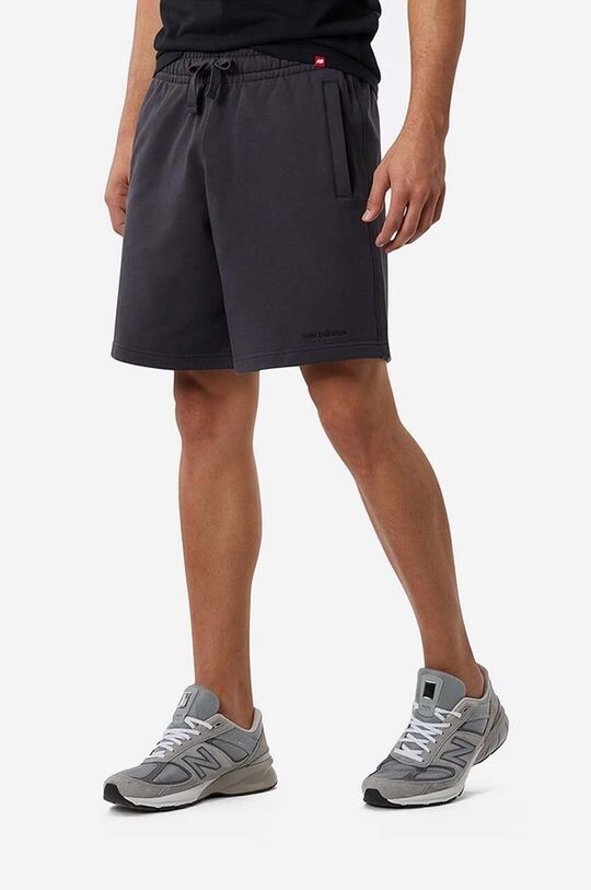 

Хлопковые шорты New Balance, черный