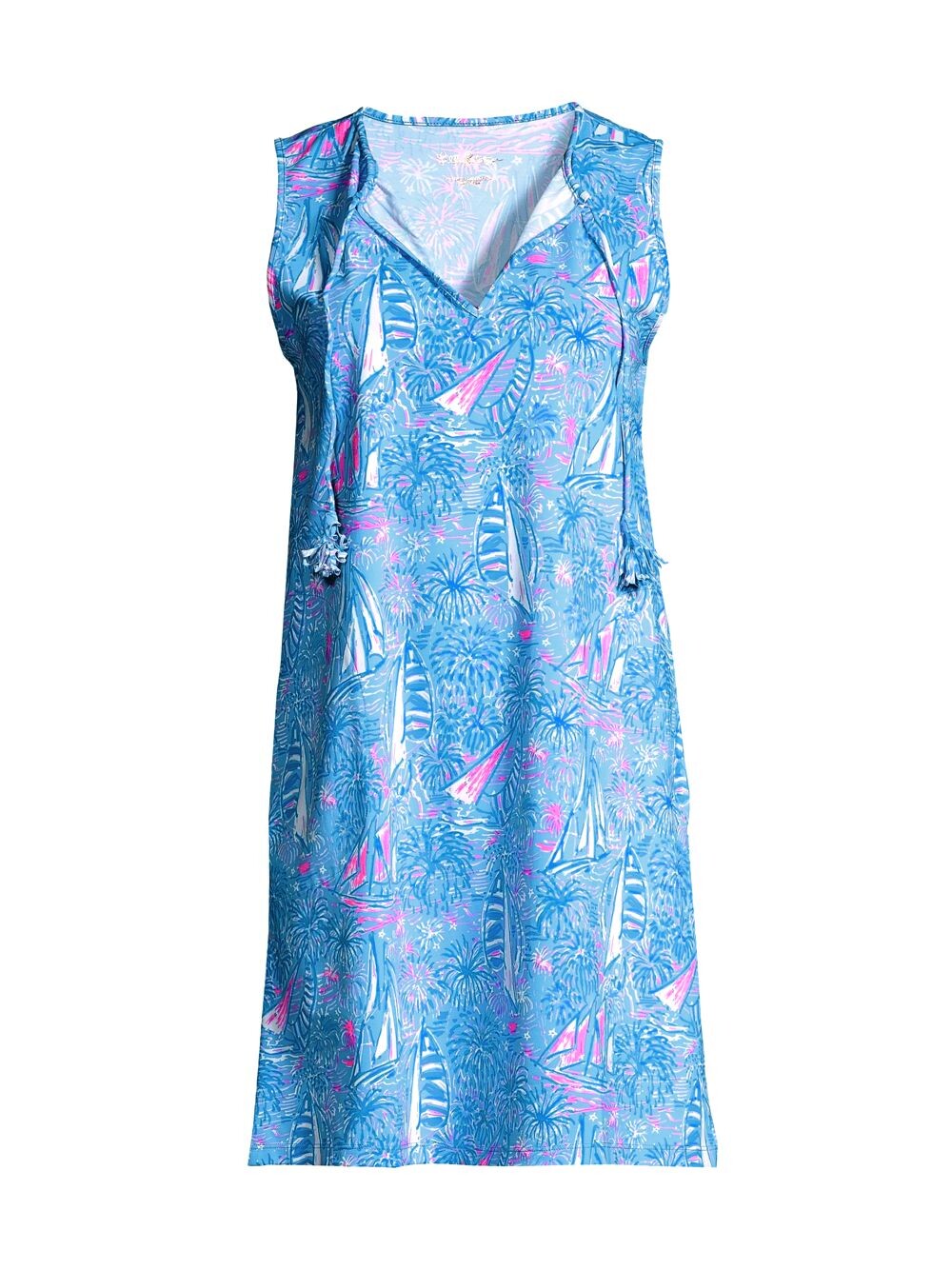 

Пляжное платье Johana без рукавов Lilly Pulitzer, синий