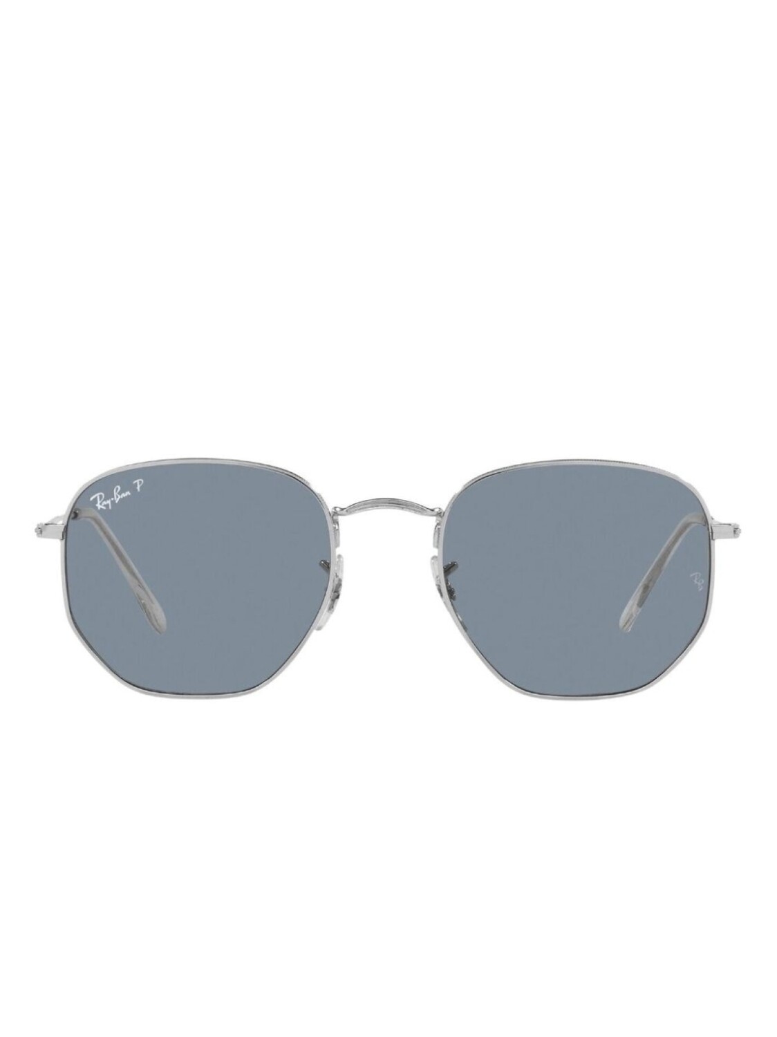 

Ray-Ban солнцезащитные очки Hexagonal, серебристый