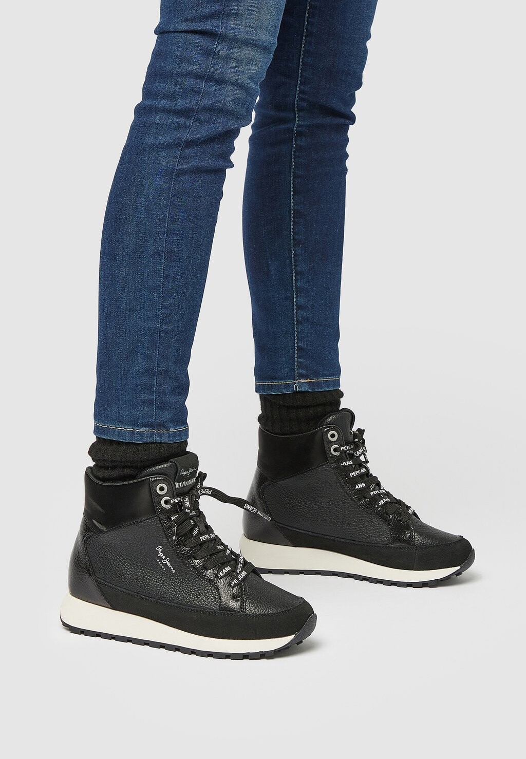 

Высокие туфли Pepe Jeans DEAN MOLL, черный