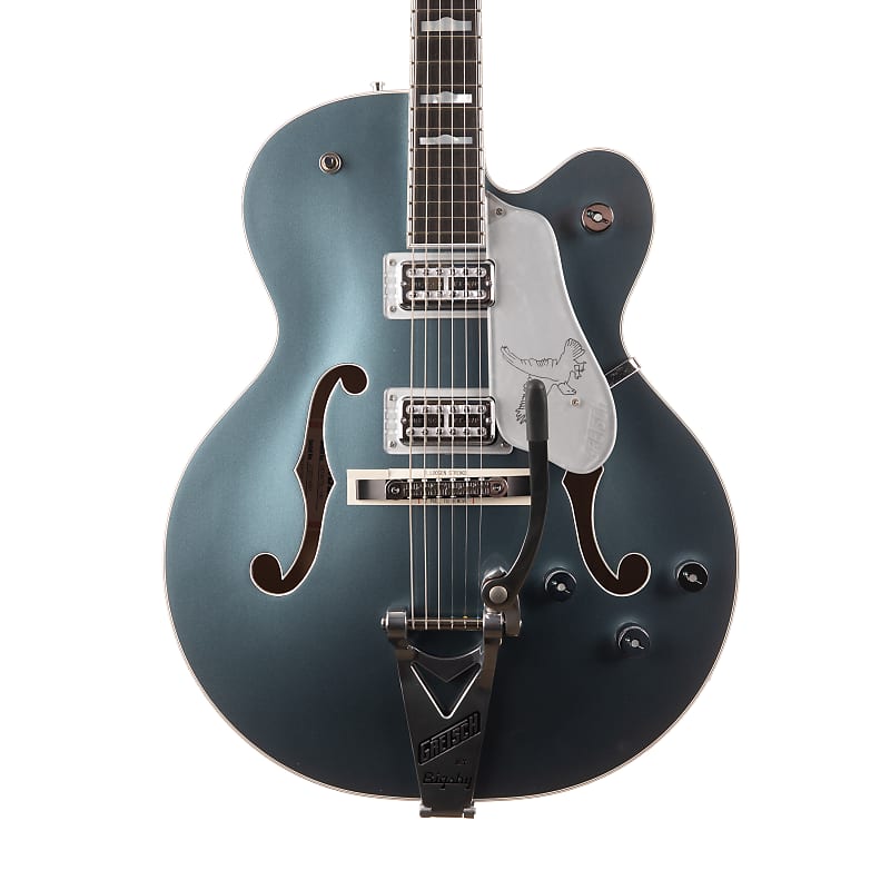 

Электрогитара Gretsch G6136T-140 LTD 140th Double Platinum Falcon - Two-Tone Platinum