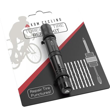 Инструмент для ремонта бескамерных шин KOM Cycling, черный клей для ремонта шин приспособление для ремонта шин мотоциклов и велосипедов