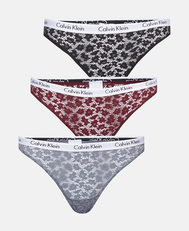

Трусы, упаковка 3 шт. Calvin Klein Underwear, антрацит
