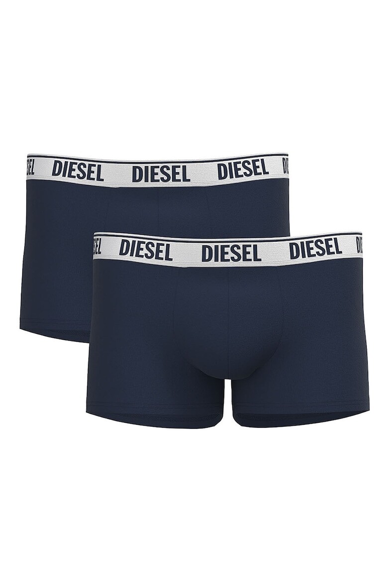 

Боксеры с логотипом на поясе - 2 пары Diesel, синий