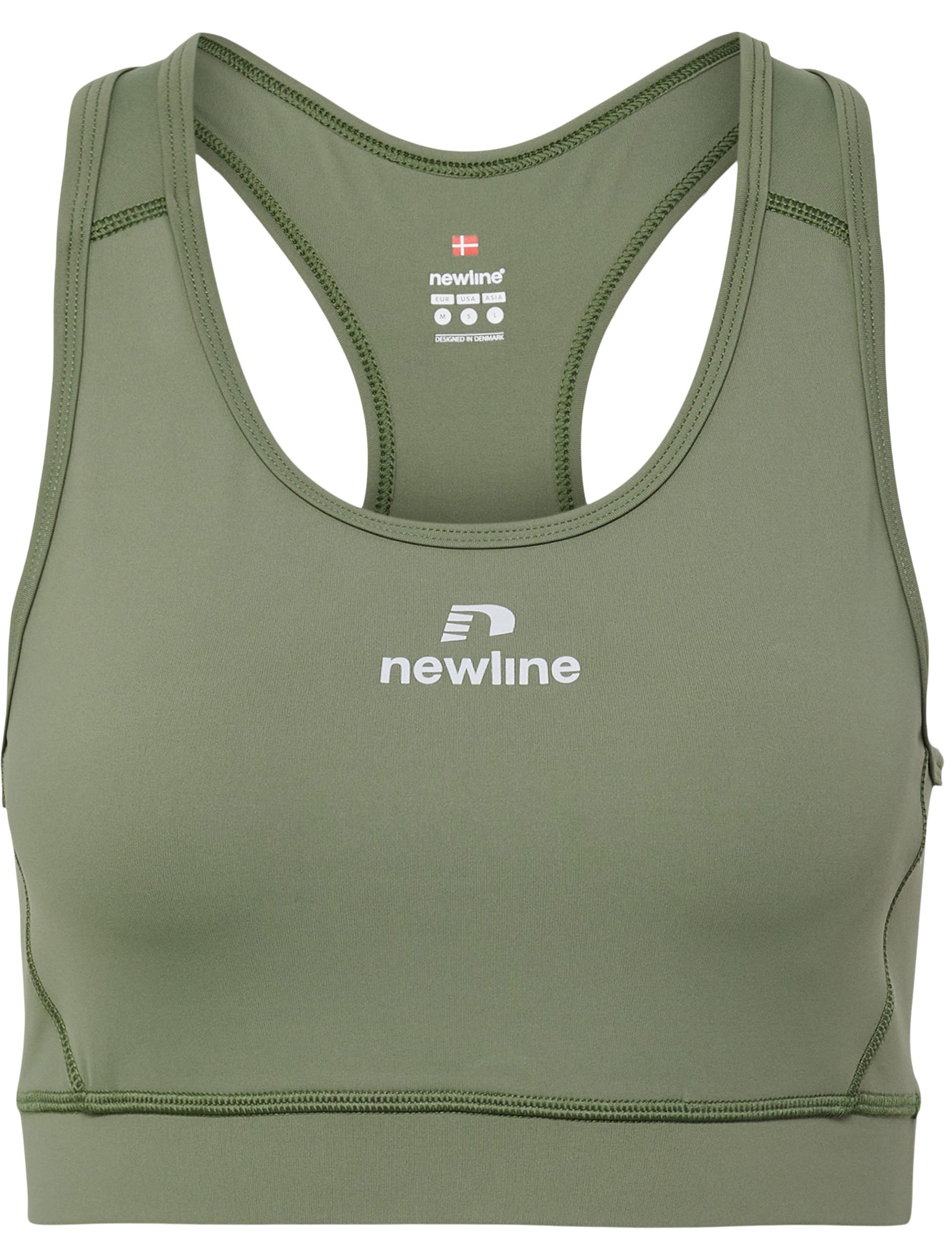 

Бюстгальтер Newline Sport Bh Nwlbeat Bra, цвет DEEP LICHEN GREEN