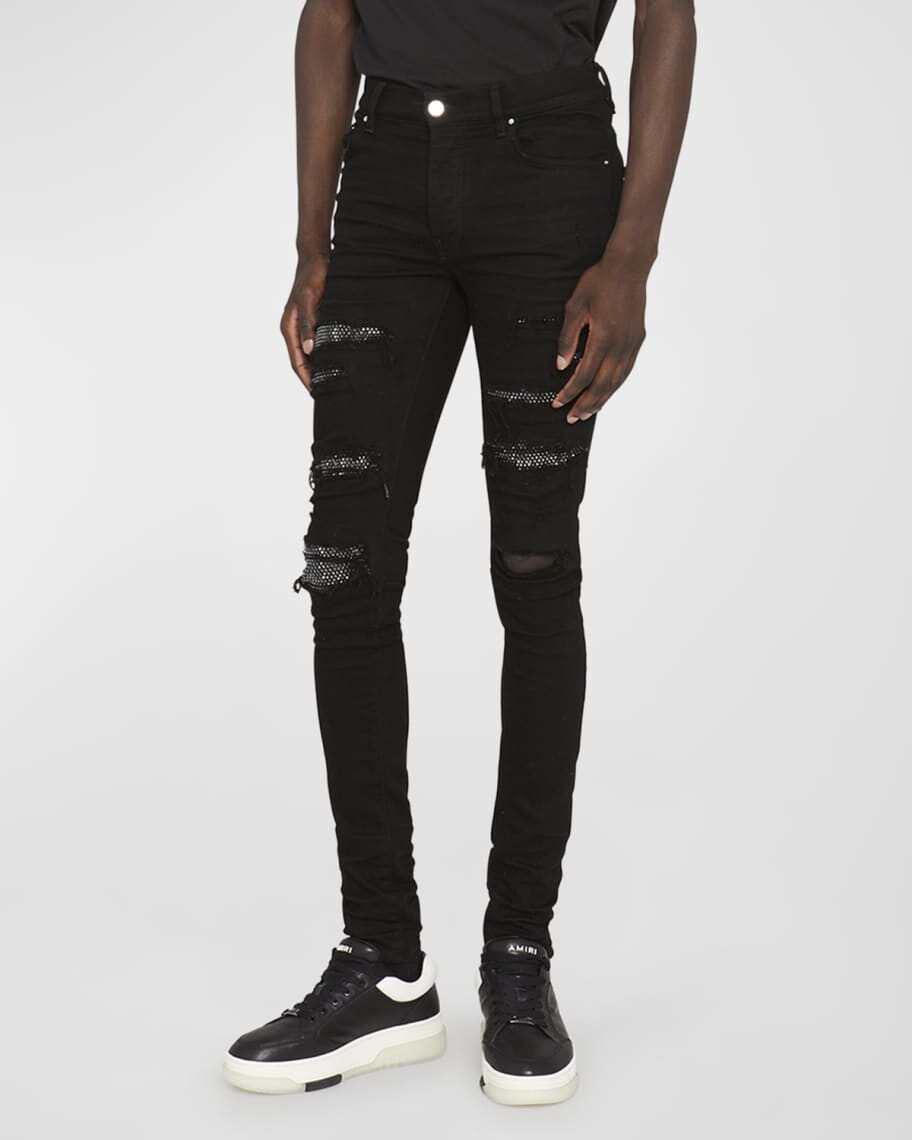

Мужские джинсы скинни Crystal Thrasher Amiri