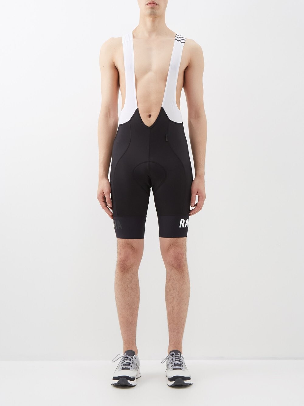 

Велосипедные шорты с набивным комбинезоном pro team ii Rapha, черный