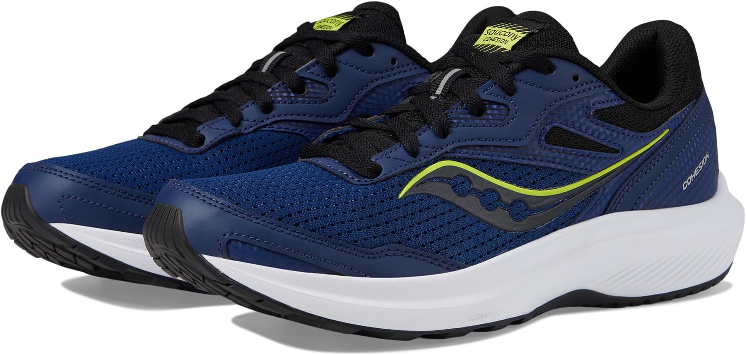 

Кроссовки Cohesion 16 Saucony, цвет Indigo/Acid