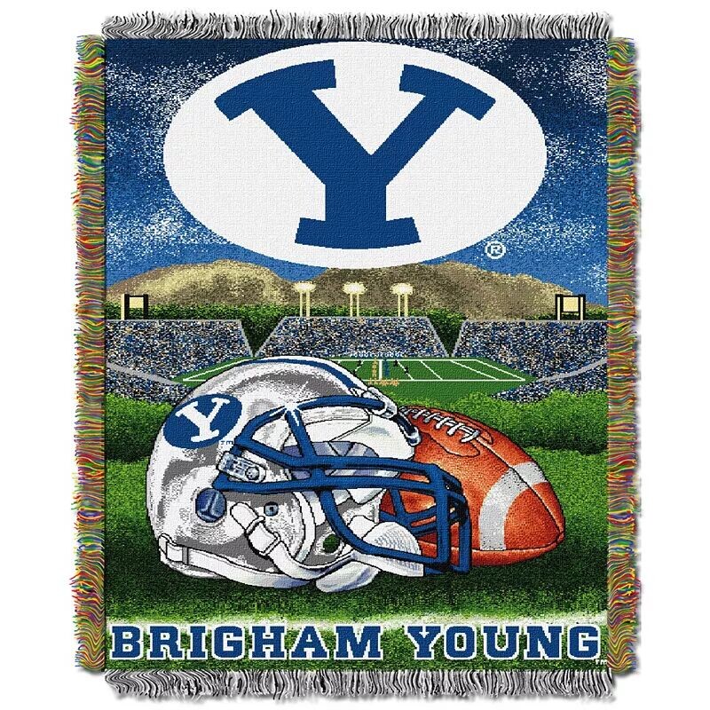 

Тканый плед Northwest BYU Cougars размером 48 x 60 дюймов
