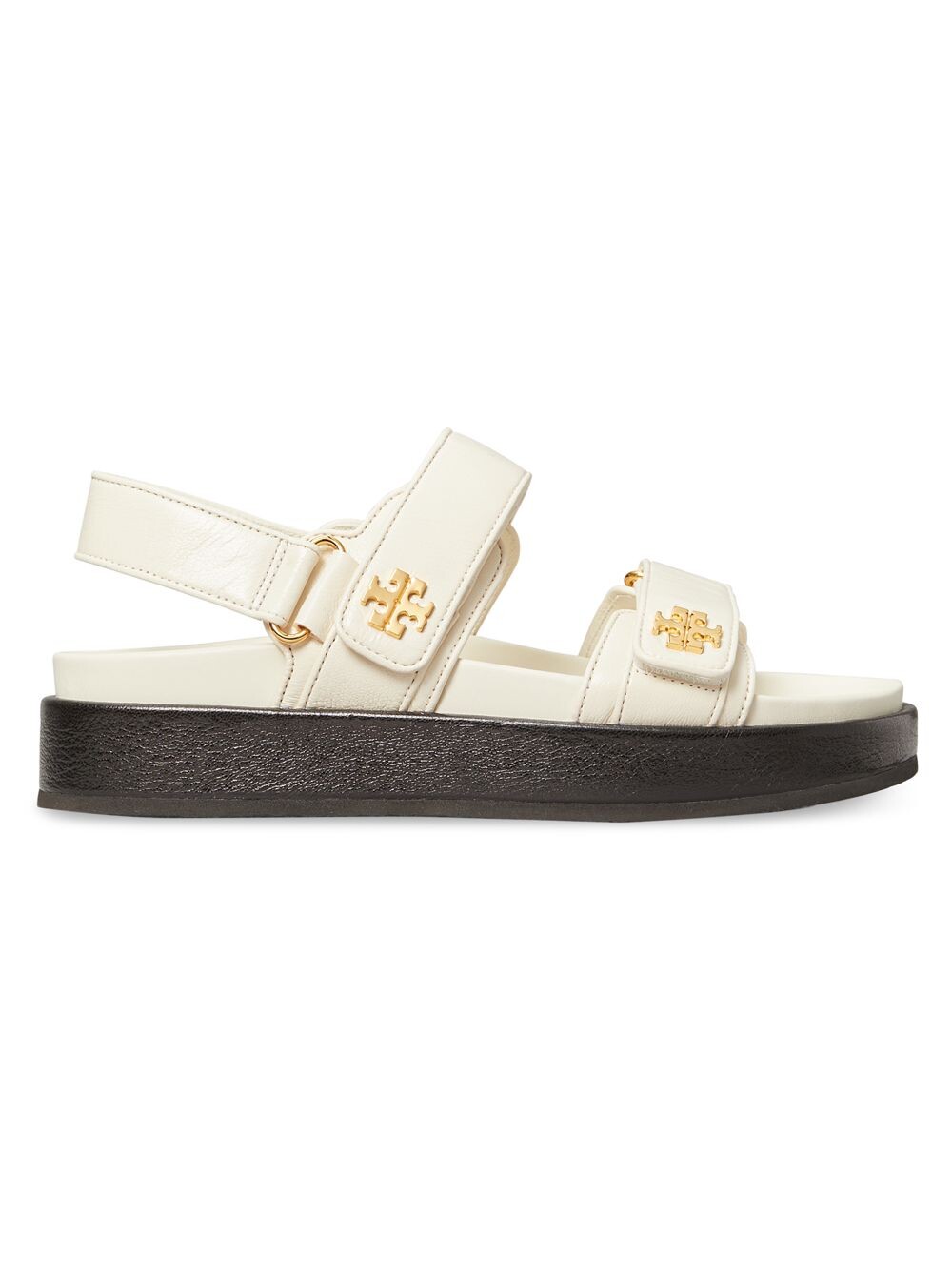 

Кожаные сандалии Kira Sport Tory Burch, слоновая кость