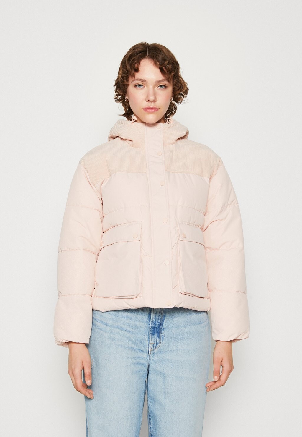 Зимняя куртка Onlsadie Puffer ONLY, цвет rose smoke