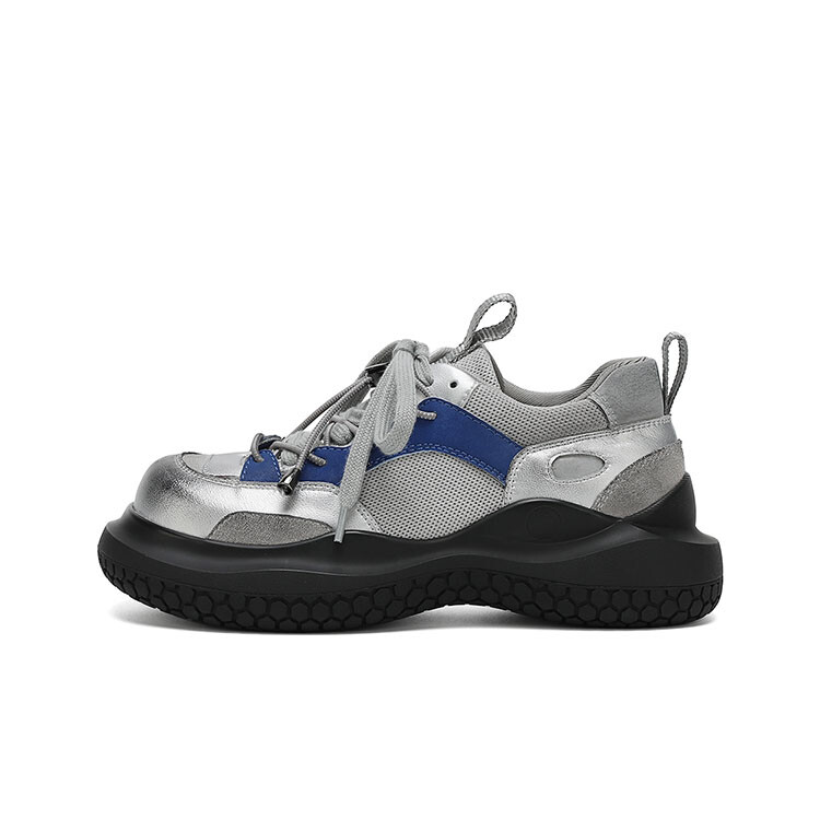 

Кроссовки MASOOMAKE Spotted Crocodile Series Lifestyle Shoes Women's Low-top, серебряный