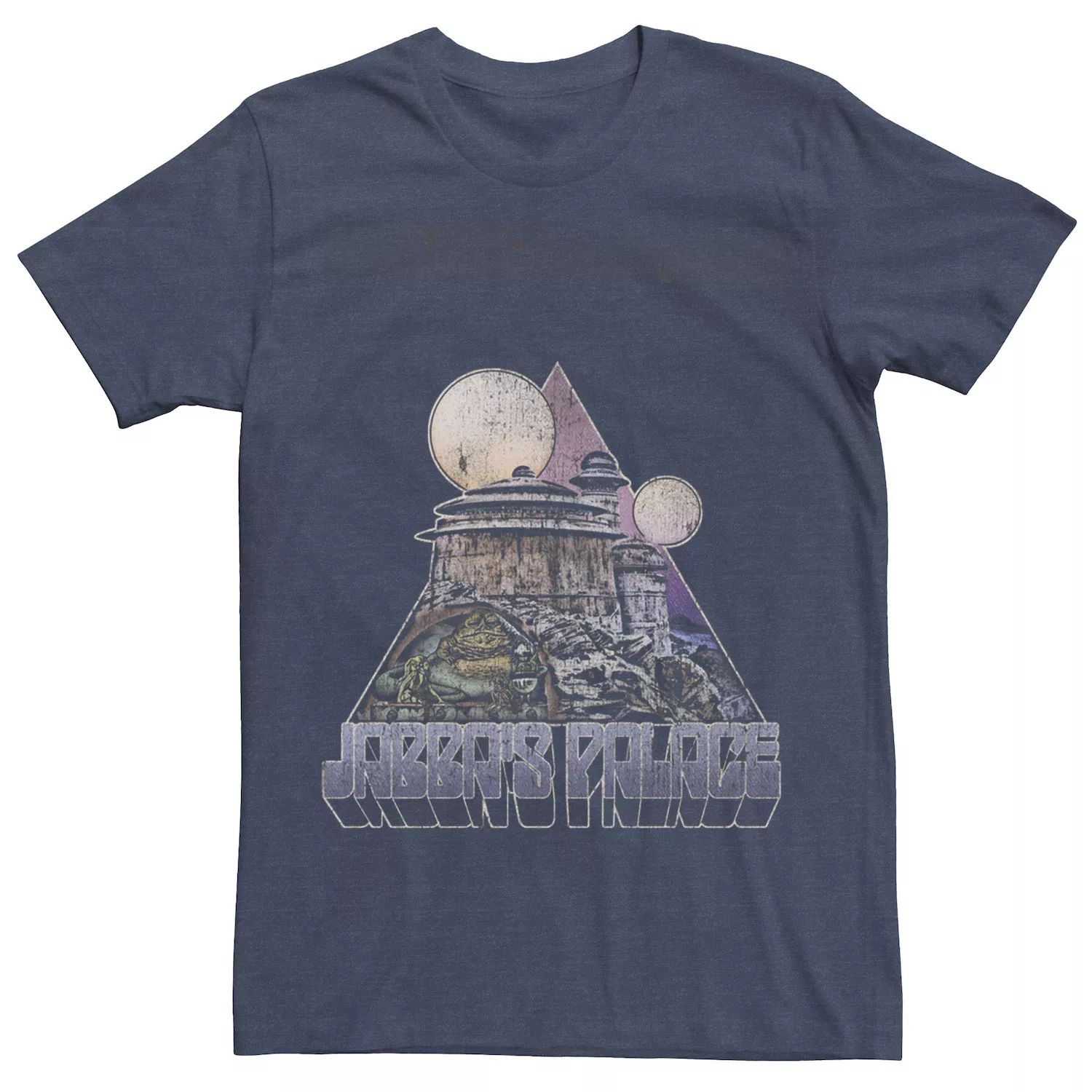 Мужская винтажная футболка Jabba's Palace Star Wars
