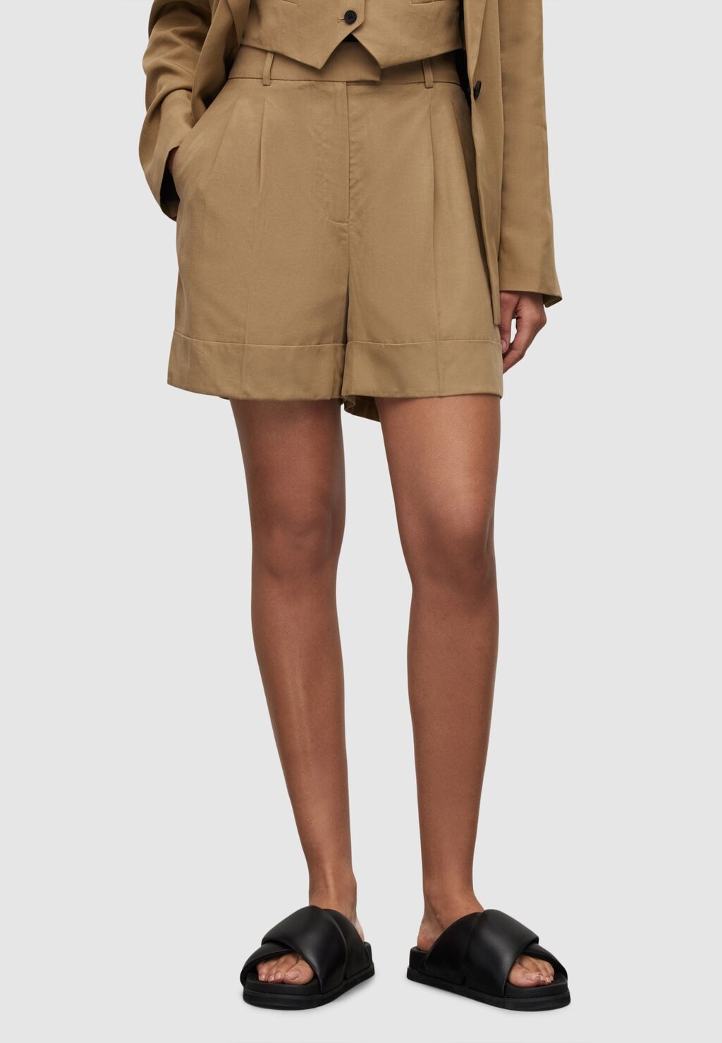 

Шорты AllSaints, коричневый
