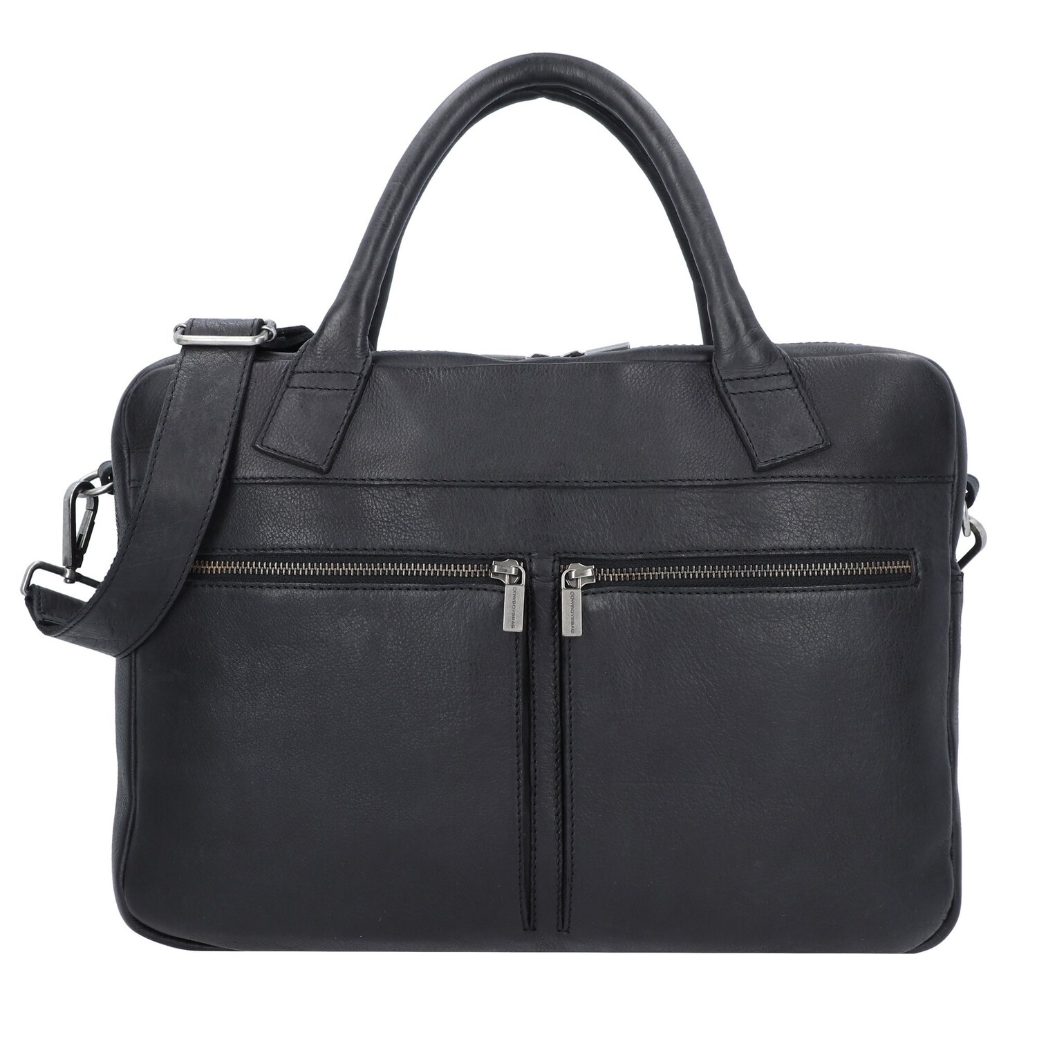 

Сумка для ноутбука Cowboysbag Carrington Leder 37 cm Laptopfach, черный