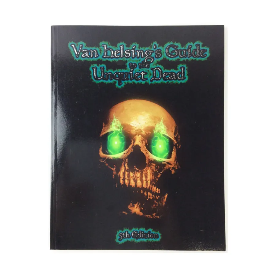 

Van Helsing's Guide to the Unquiet Undead, Dungeons & Dragons Supplements (Savage Light Studios), мягкая обложка