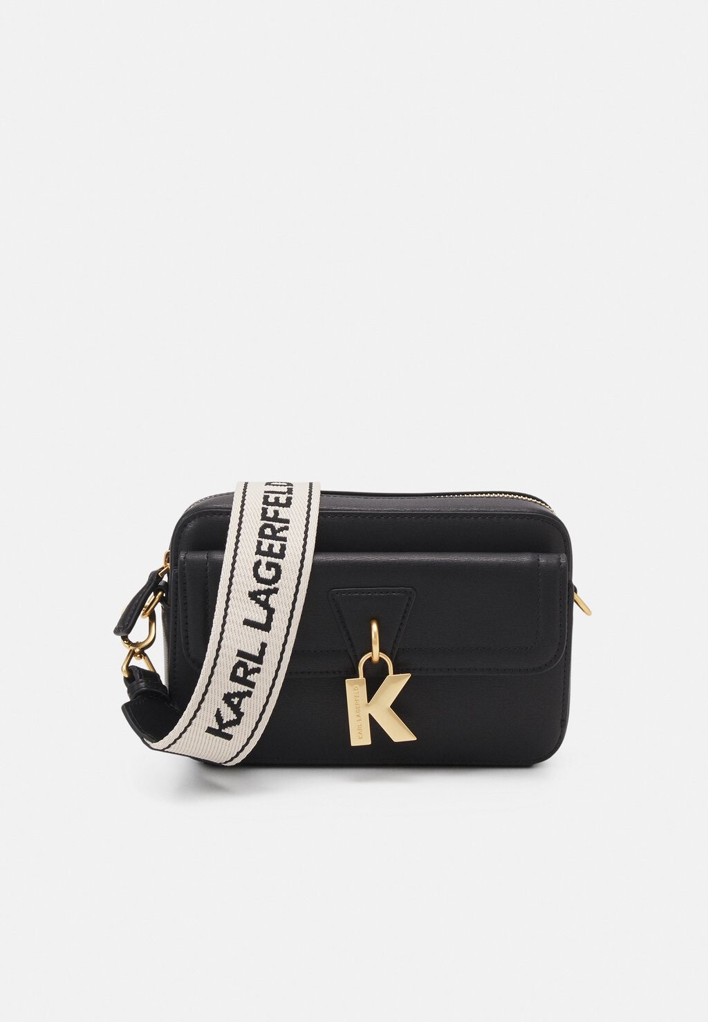 

Сумка через плечо Lock Camerabag KARL LAGERFELD, черная