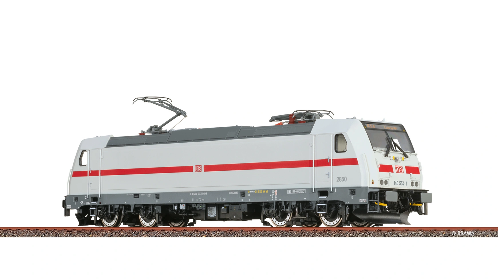 

Brawa Traxx Ellok Br 146.5 Der Db Ag Dc Digital Extra