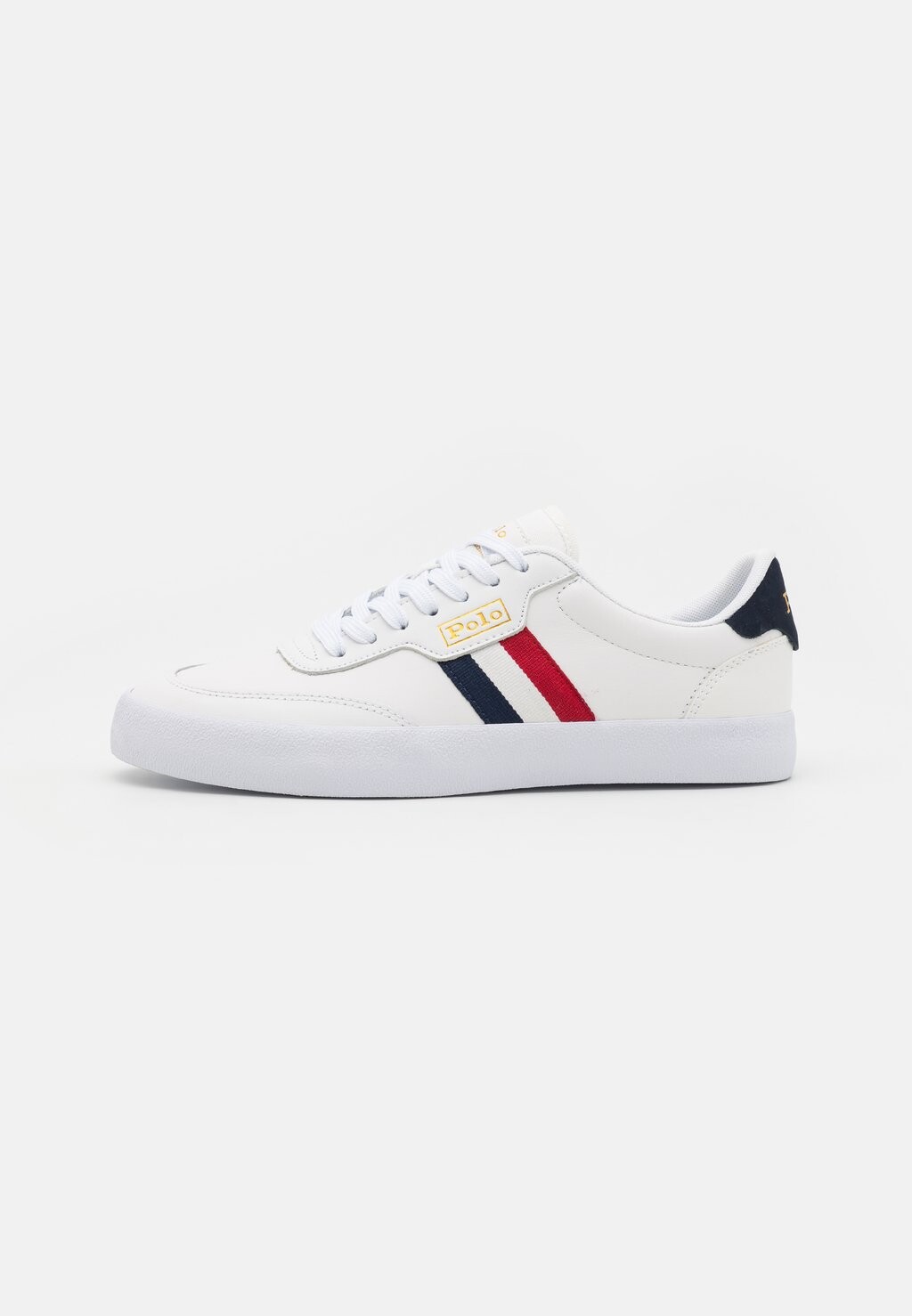 

Кроссовки Polo Ralph Lauren Court Leather Sneaker, темно-синий / кремовый