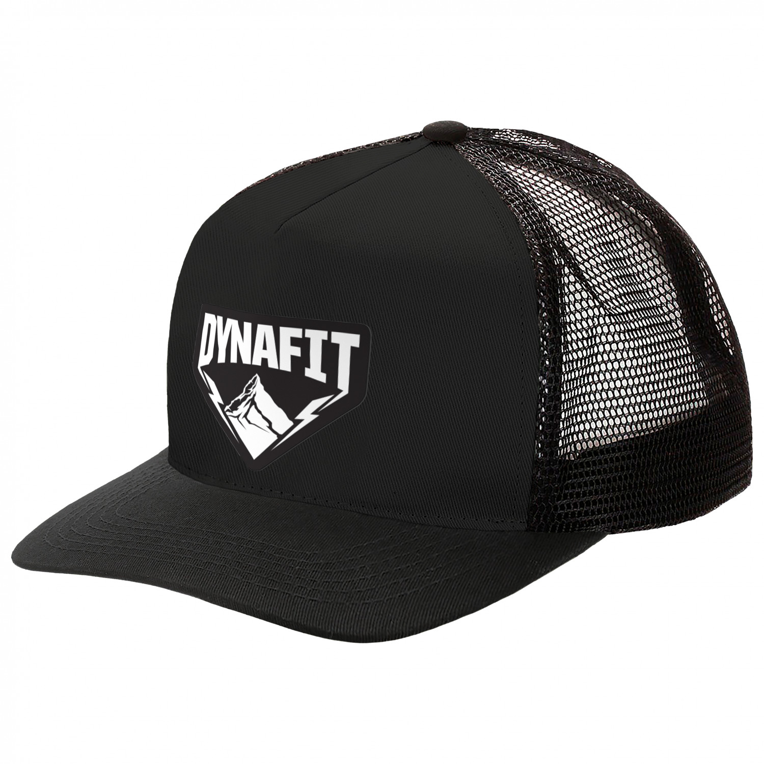 Кепка Dynafit Patch Trucker, цвет Black Out logo embroidery patch vintage mesh solid foam trucker cap by abu garcla for life