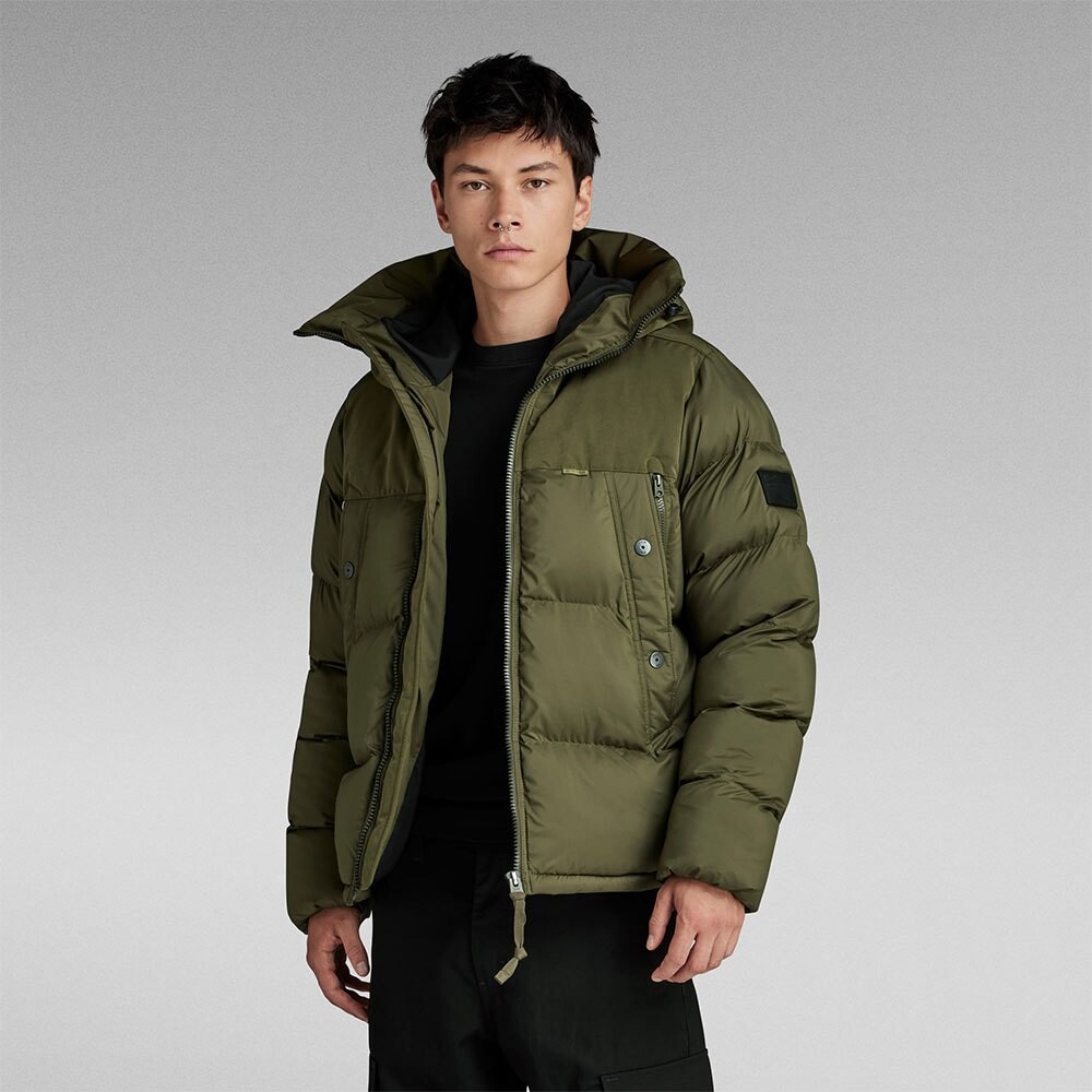 

Куртка G-Star Expedition Puffer, зеленый