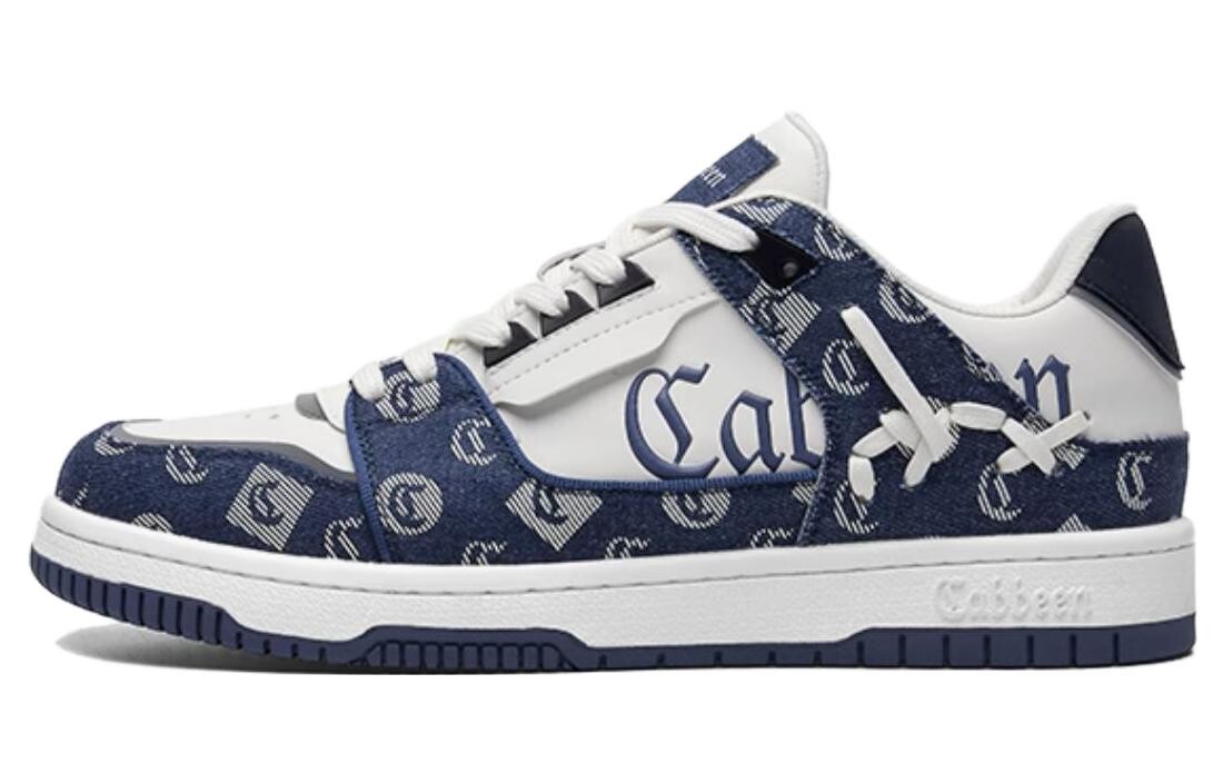 

Кроссовки Cabbeen Skateboarding Shoes Men Low-top, черный