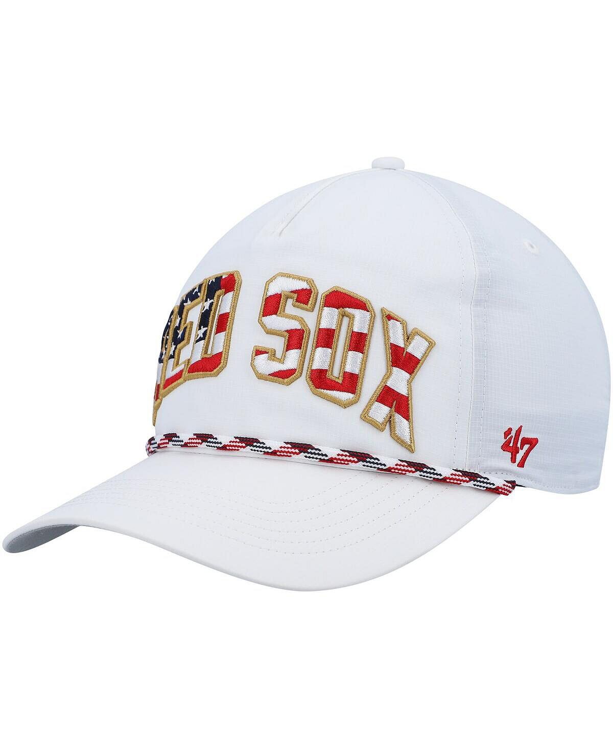 

Мужская белая кепка Boston Red Sox с флагом '47 '47 '47 Brand
