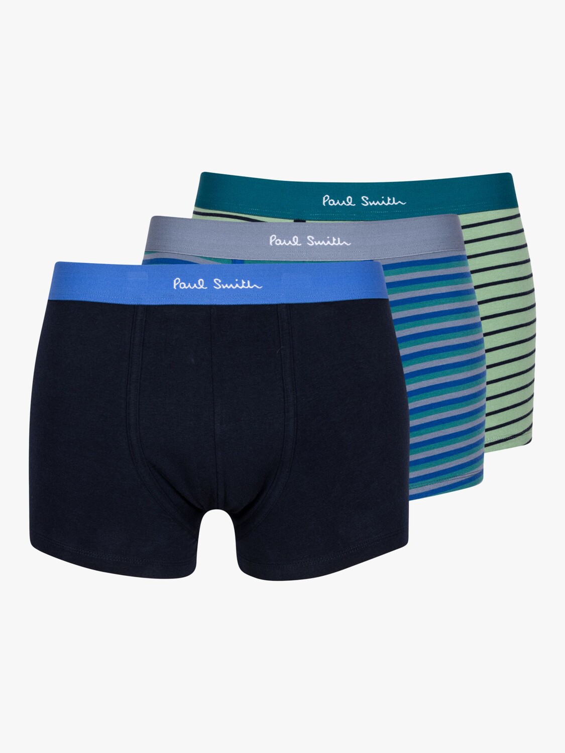 

Полосатые и однотонные боксеры из смеси органического хлопка Paul Smith, мульти