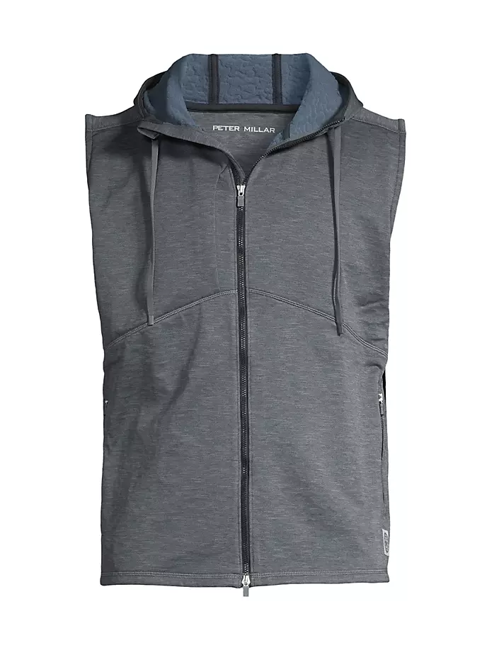 

Жилет с капюшоном Active Eclipse Performance Peter Millar, цвет iron