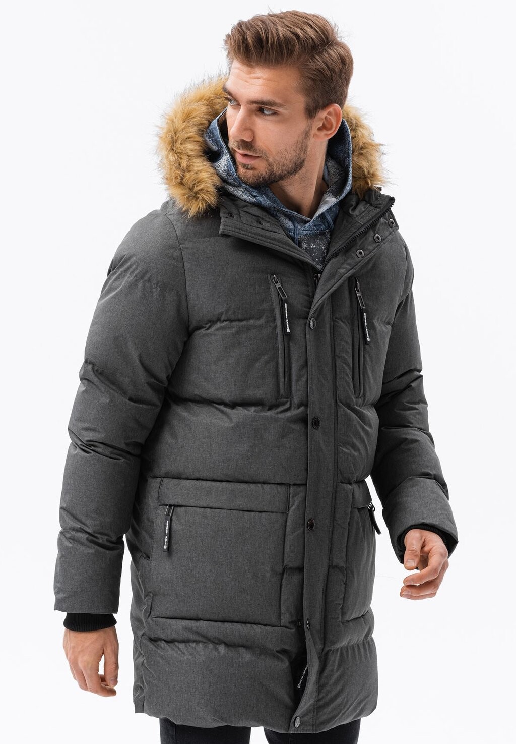 

Зимнее пальто Winter Ombre, цвет grey
