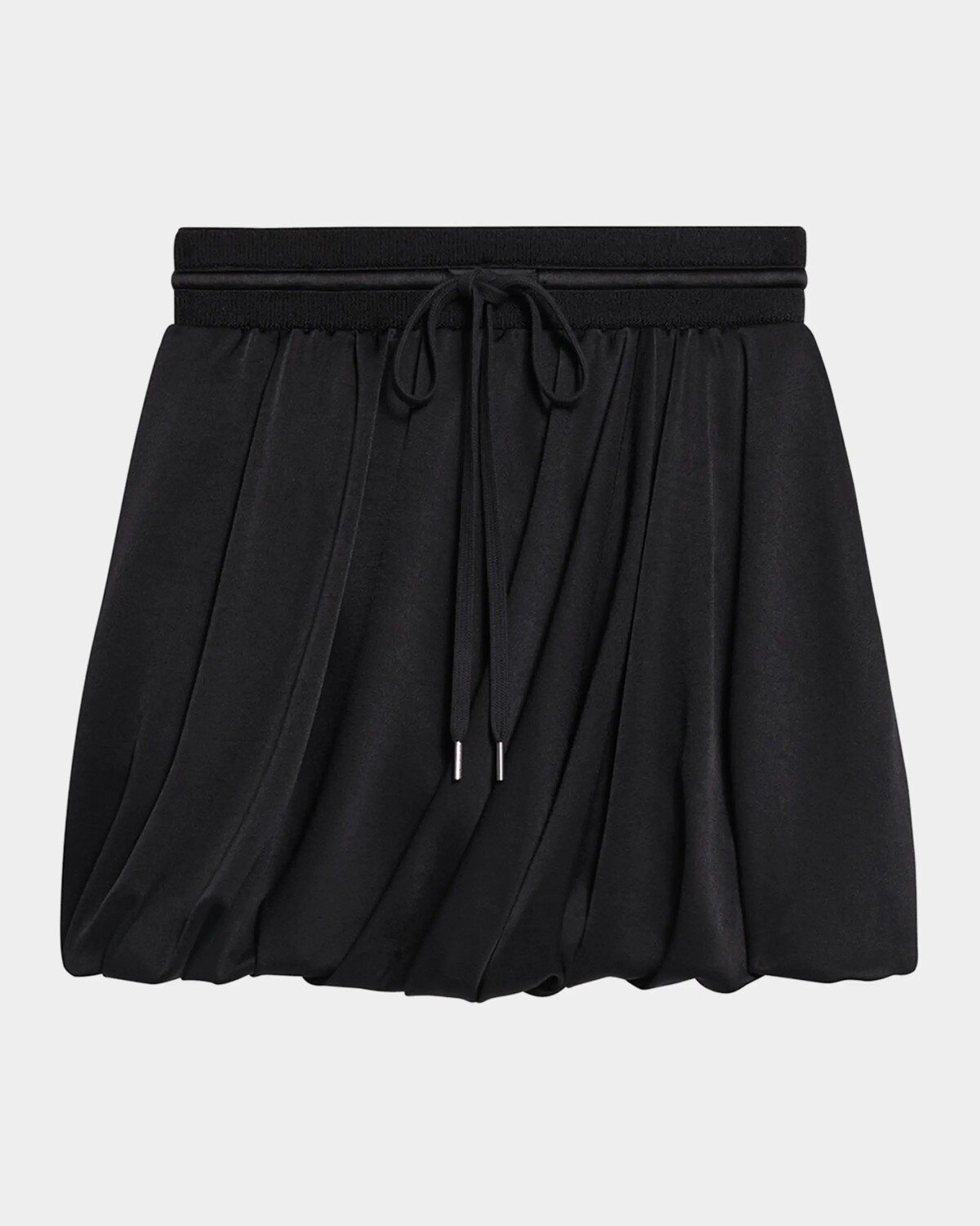 

Мини-юбка Bubble на шнурке Helmut Lang, черный
