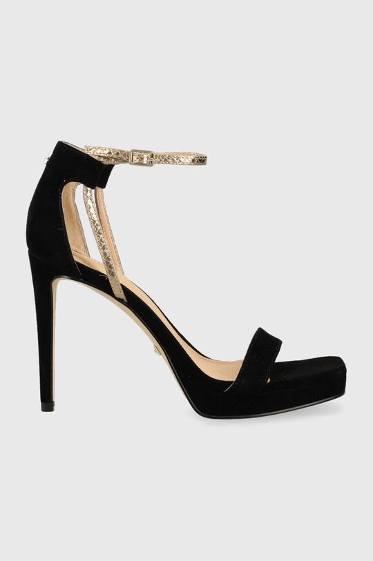 

Замшевые босоножки Zoila Guess, черный
