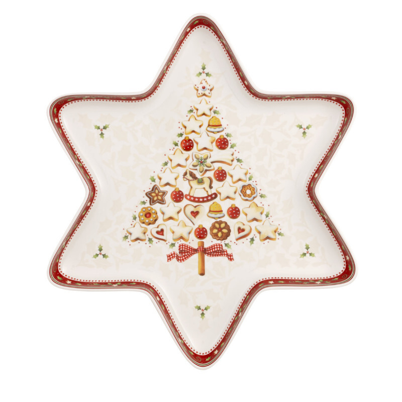 

Миска Winter Bakery Delight Star, большая, 37,5x33 см Villeroy & Boch, красочный